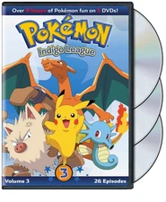 Pokemon Season 1 Indigo League Part 3 DVD  NEW