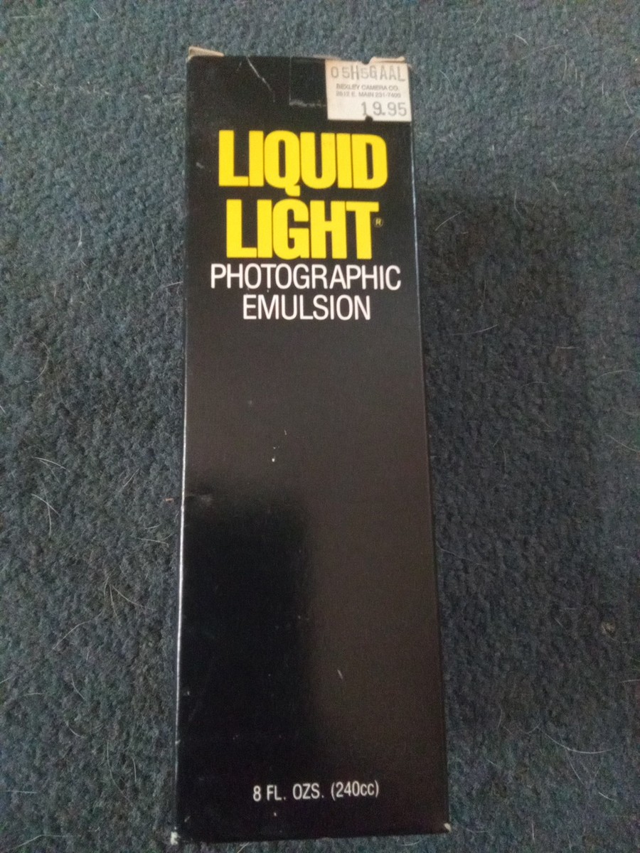 Rockland Colloid Liquid Light, Black and White Emulsion, Oz