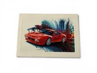 FERRARI 288 GTO GOODYEAR TYRES POSTCARD 1984 | BROCHURE | LITHOGRAPH PAUL BRACQ