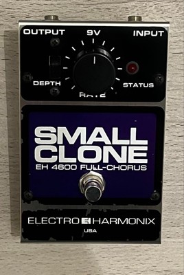 ELECTRO-HARMONIX SMALL CLONE EH-4600 Chorus Guitar Pedal Vintage from Japan VHTF