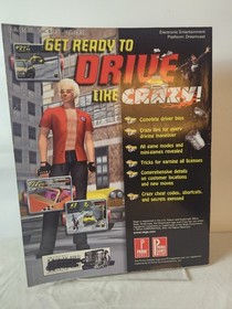 Crazy Taxi 2 Prima's Official Strategy Guide for Sega Dreamcast Good Condition