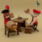 Playmobil diorama pirates-table-ship-tavern-sailors-pirates of the Caribbean
