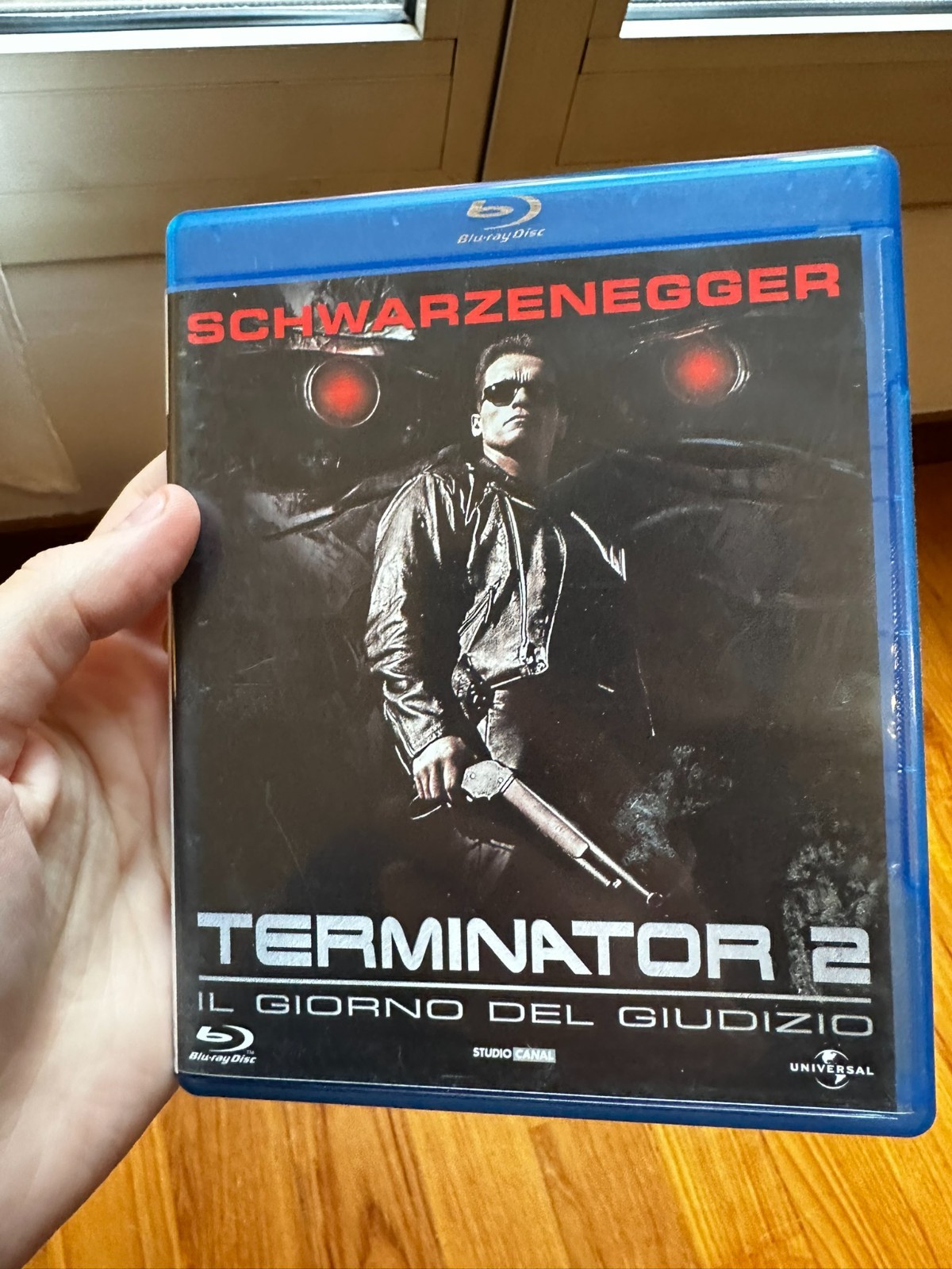 Terminator 2 Il Giorno Del Giudizio (1991) con Schwarzenegger Blu-ray COME NUOVO