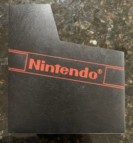 NES Clu Clu Land - 1984 Black Nintendo 5 Screw - 💦 Dmg to Manual - WORKS!