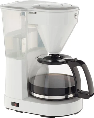 MELITTA Filterkaffeemaschine Easy 1023-01 weiß 15 Tassen Glaskanne Warmhalten - Bild 1 von 3