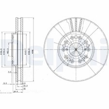 Disque de frein Toyota LEXUS