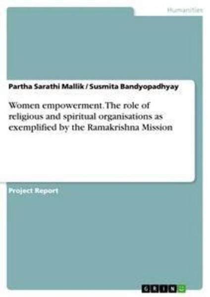 Women Empowerment. The Role Of Religious And Spiritual Organisations As Exemplif-image