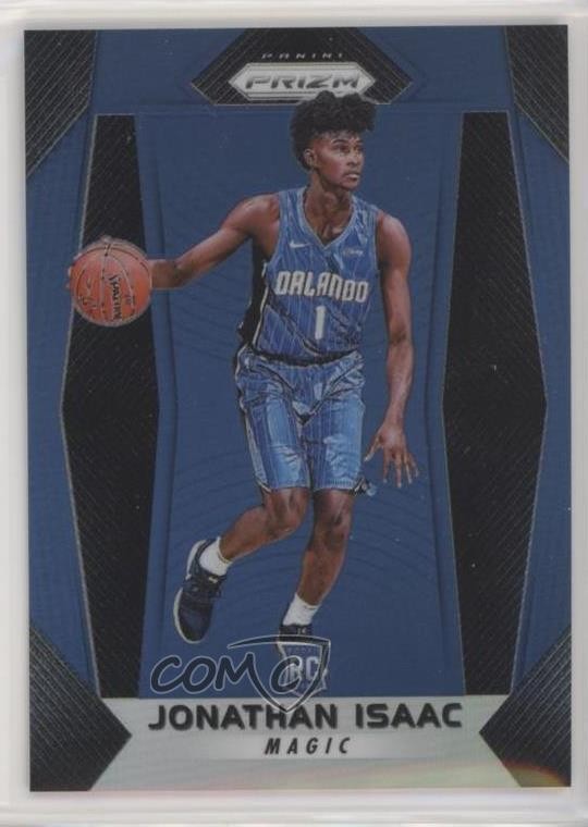 2017-18 Panini Prizm Blue Prizm 190/199 Jonathan Isaac #73 04u1
