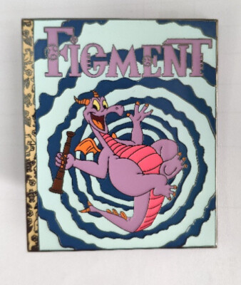 PIN FIGMENT LITTLE GOLDEN BOOK 3'' JUMBO FANTASY EPCOT JOURNEY INTO IMAGINATION