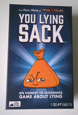 Exploding Kittens Du liegst Sack Ein Ehrliches Spiel über Lügen VOLLSTÄNDIG