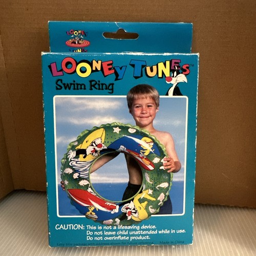 Vintage seltener Looney Tunes Schwimmring 1995 #U - 6624