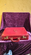 Rare Herren 24 uhr coffer  Cartier  Rot Leder...