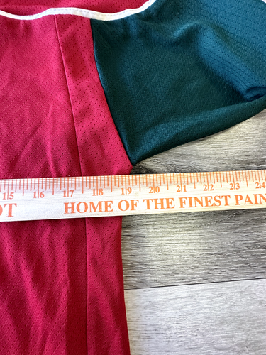Vintage Minnesota Wild Jersey Size Youth Large/XL Reebok Red NHL Hockey - Picture 8 of 9