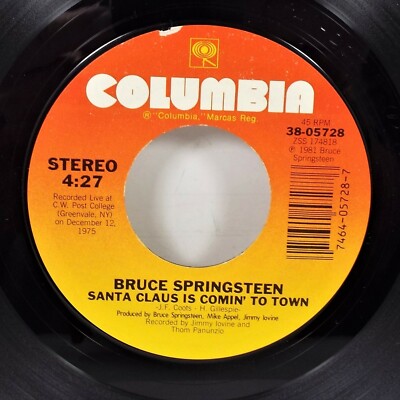 Bruce Springsteen Xmas - Santa Claus Is Comin' To Town ...