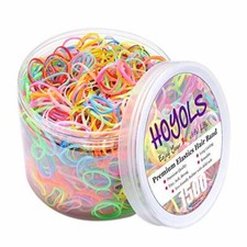 HOYOLS Baby Hair Ties Hair Rubber Bands for Toddler Infants Kids Girls Thin S...