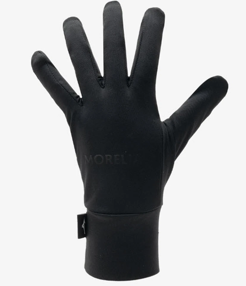 Mizuno Hombres Morelia Guantes Tejidos Correr Negro Fútbol Informal Gimnasio Guante P2MYB51009 Foto 2 de 4