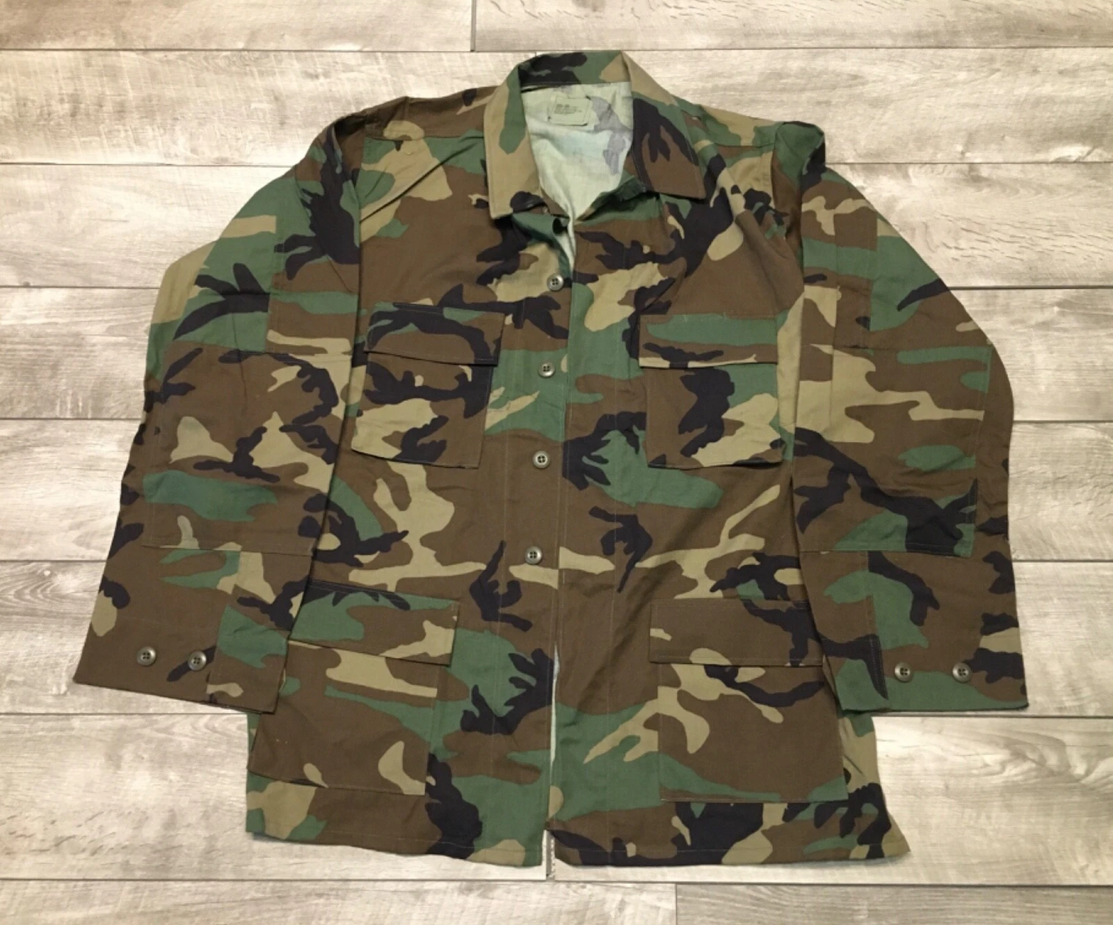 american-apparel woodland temperate military camo jacket