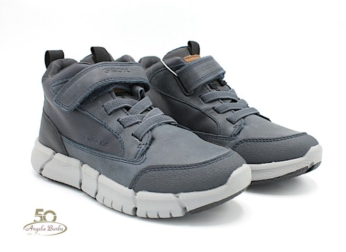 Sneakers alte donna Geox LEELU Nero