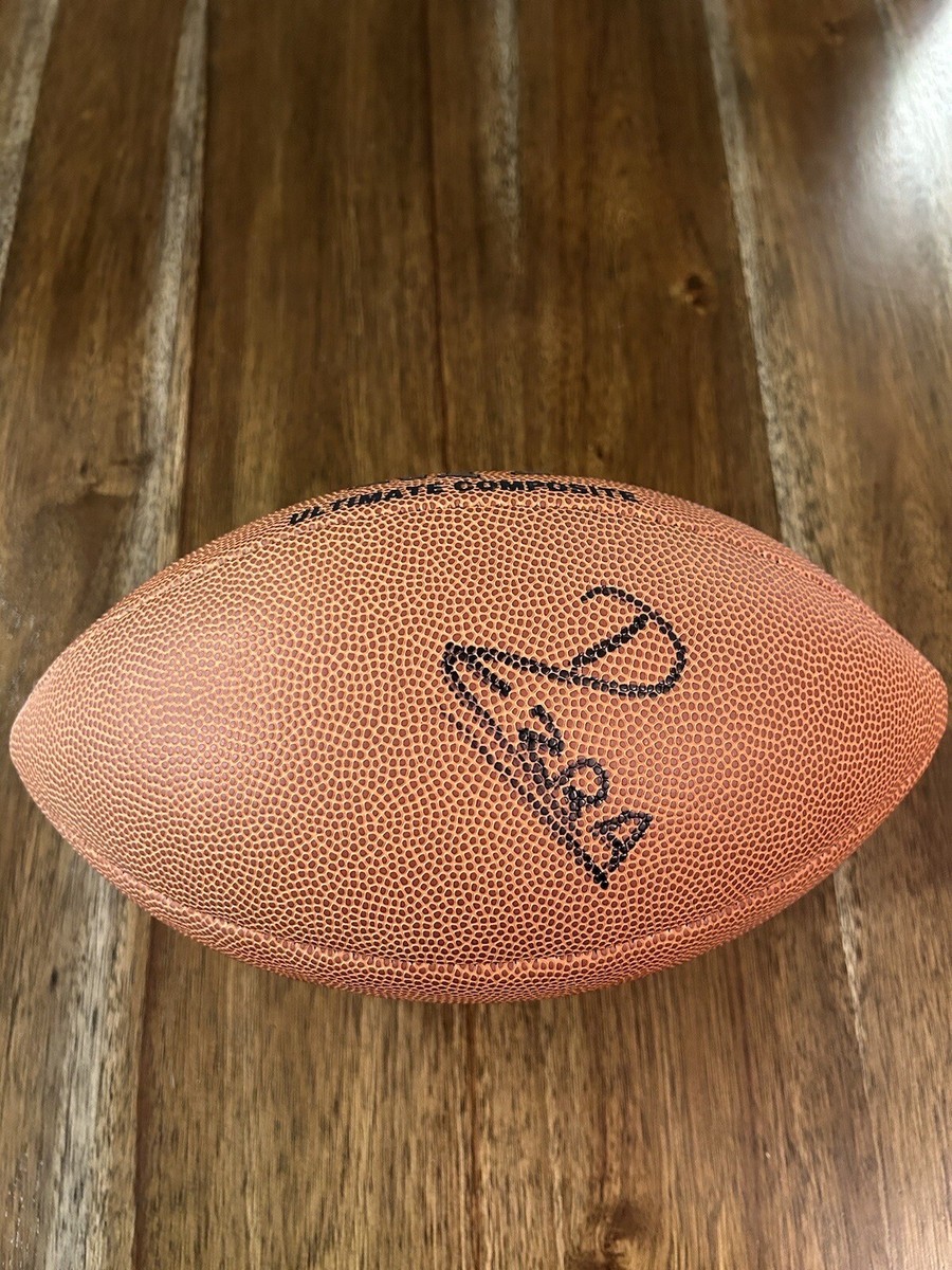 Daniel Ezra 'All American' Signed Football 'Spencer James' RARE CW