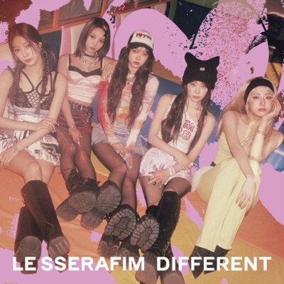 専用 LESSERAFIM different LE SSERAFIM DIFFERENT Limited Edition OFFBEAT CLOVE ver. CD
