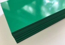 10 x 8ftx4ft x 3mm Gloss Green Plastic PVC Sheets/Panels/Boards/Signage/Cladding