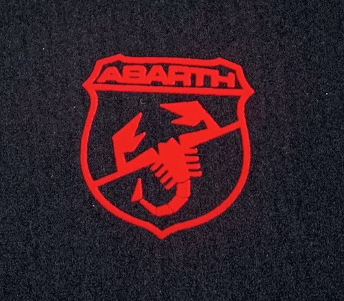 Tappeto tappetini auto per Fiat 124 Spider 1969-1985 Abarth sw rosso 4 pezzi velluto - Foto 2 di 3