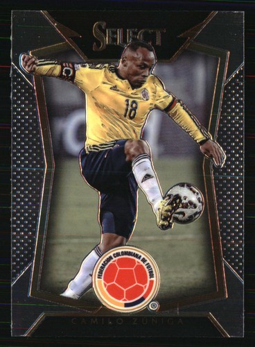 2015 Panini Select Camilo Zuniga [Orange] #78 card