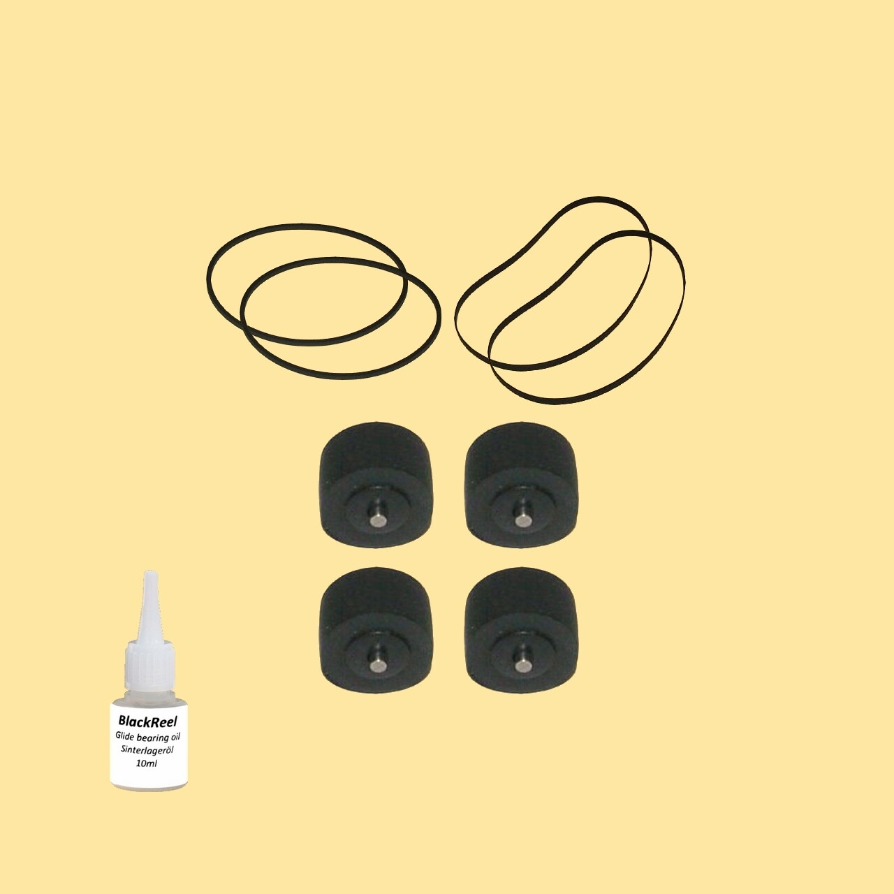 Kit 8 Für Sony Tc-we 525 Tape Deck Cassette Deck