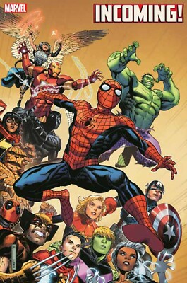 INCOMING 1 1:50 JIM CHEUNG VARIANT NM AVENGERS SPIDERMAN X
