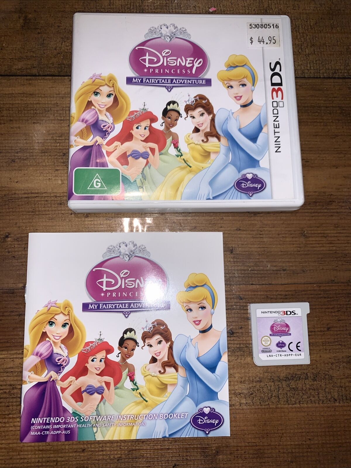 Jogo Princess My Fairytale Adventure Disney Nintendo 3DS com o