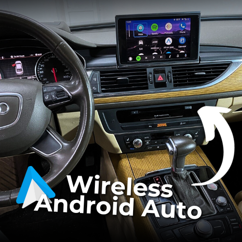 Audi A6 A7 2012-2016 Apple CarPlay Android Auto Retrofit Kit MMI