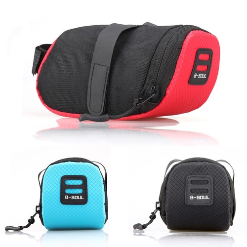 MTB Mountain Bike Bicycle Back Seat Saddle Bag Cycling Package Rear Tail Pouch - Picture 3 of 15