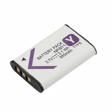 Replacement Battery for Sony NP-BY1 NPBY1 & Sony Mini HDR-AZ1 Camera