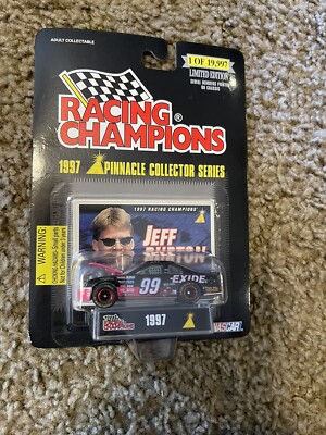Vintage Racing Champions Jeff Burton 99 Exide Car 1997 Pinnacle Collector Series