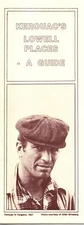 JACK KEROUAC  "KEROUAC'S LOWELL PLACES - A GUIDE - LOWELL MA CITY LIBRARY - 1979