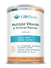 Lifetime All One Original Formula Multiple Vitamin & Mineral Powder 2.2 Pounds