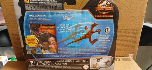 Jurassic World Camp Cretaceous Savage strike Velociraptor red - Picture 7 of 8