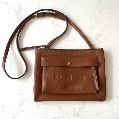 Women's Tan Brown Fiorelli Handbag Messenger Crossbody Bag