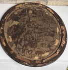 Antique Tiger Wood Oval FRAME W/ Flat Glass Picture Portrait Man Victorian HTF — photo 3
