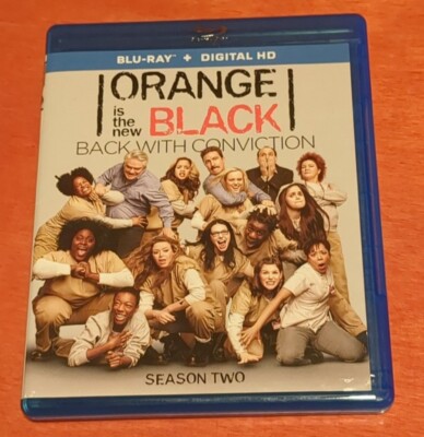 Orange Is The New Black Blu-ray Second Season Two 2 Jenji Kohan  Piper Kerman