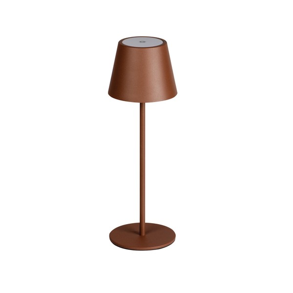 Kanlux 36325 Inita Led Akku Tischleuchte Dimmbar Braun IP54 5905339363251-image