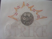 Bowling Rhinestone Iron On Transfer Diy Hot Fix Applique Sports Mom Strike Bowling Rhinestone Iron On Transfer Diy Hot Fix Applique Sports Mom Strike