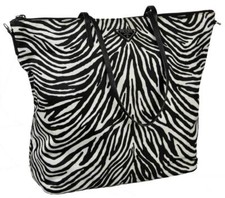 LUXUS PRADA TASCHE SHOPPER HANDTASCHE 1BG189 ZEBRA STREIFEN NEU