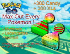  Pokemon GO Legendary/Mythical Candy & XL Can...