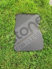 25 X BRADSTONE BLACK LIMESTONE STEPPING STONES.  INCLUDES DELIVERY CODE 20433