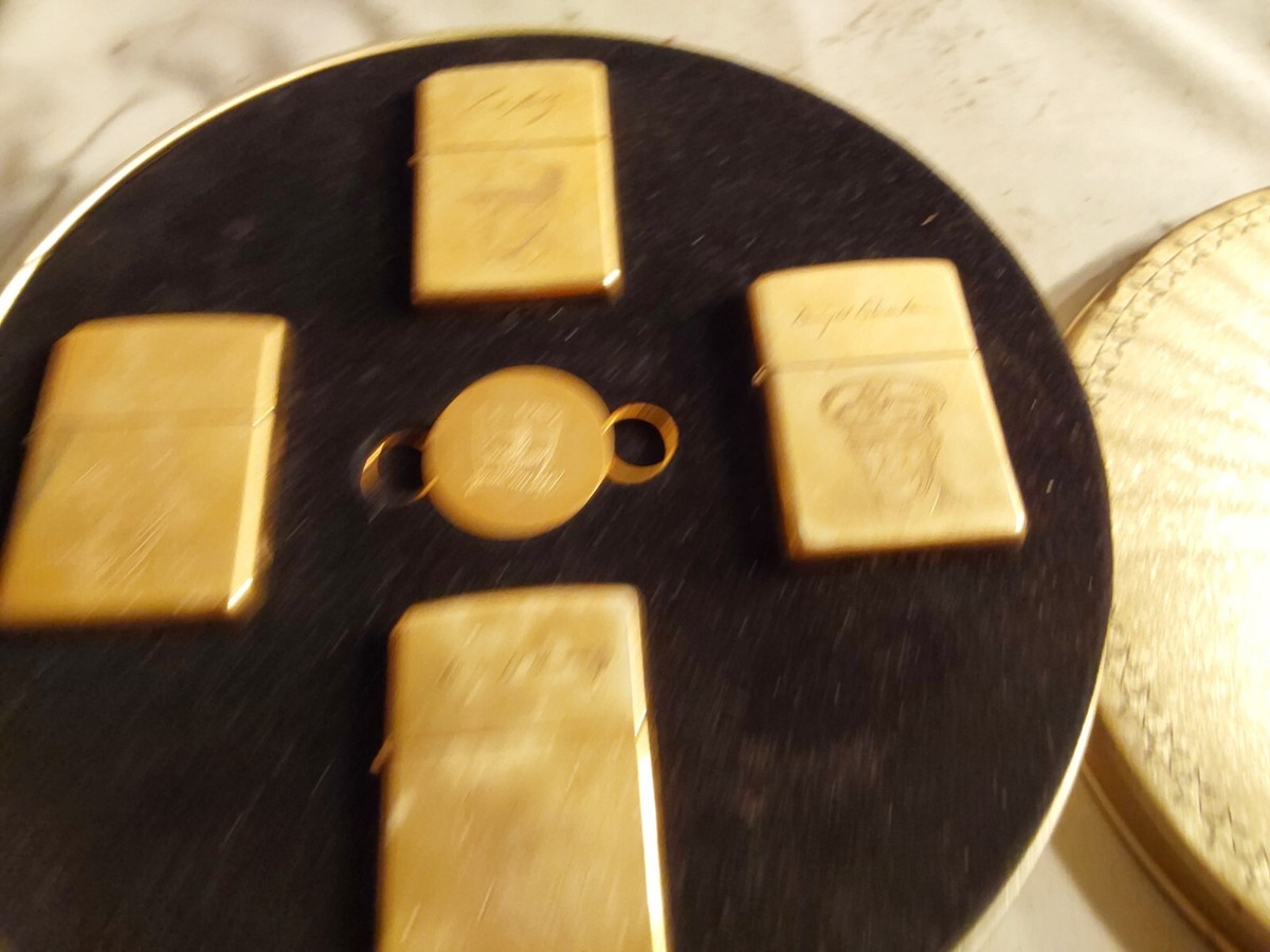 1994 Zippo Boxed WWII D-Day Brass Normandy 50th Anniversary 4 