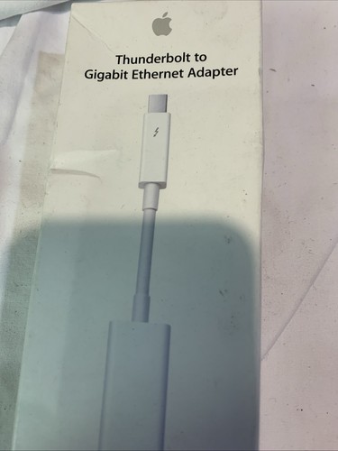 Apple Thunderbolt to Gigabit Ethernet Adapter. brand new. - Photo 3/3