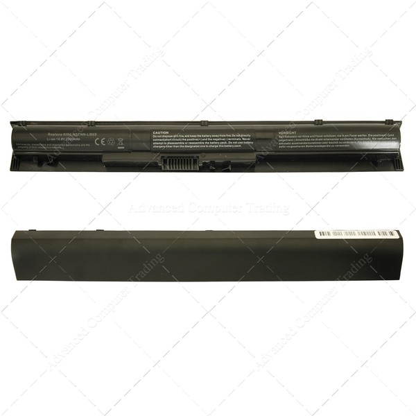 Batería para portátil HP modelo KI04 - 2200mAh - 14,8V - 3 Celdas - color negro