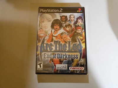 Arc The Lad End Of Darkness PlayStation 2 PS2 *New*