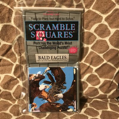 NOS B.Dazzle Scramble Squares Puzzle Covered Bridges - 2004